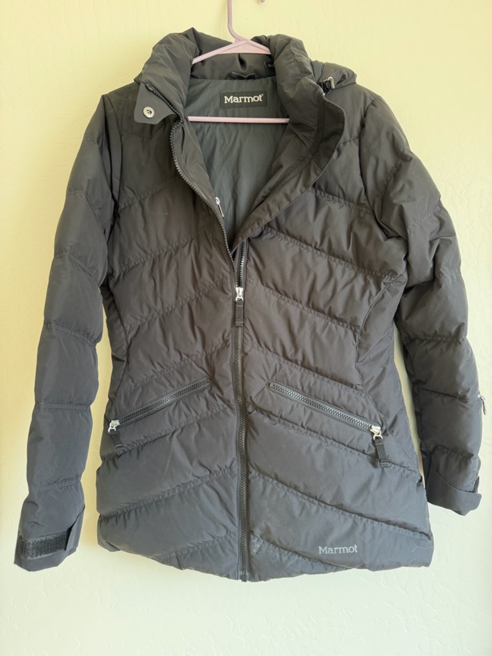 Marmot Women's Black Quilted Puffer Jacket